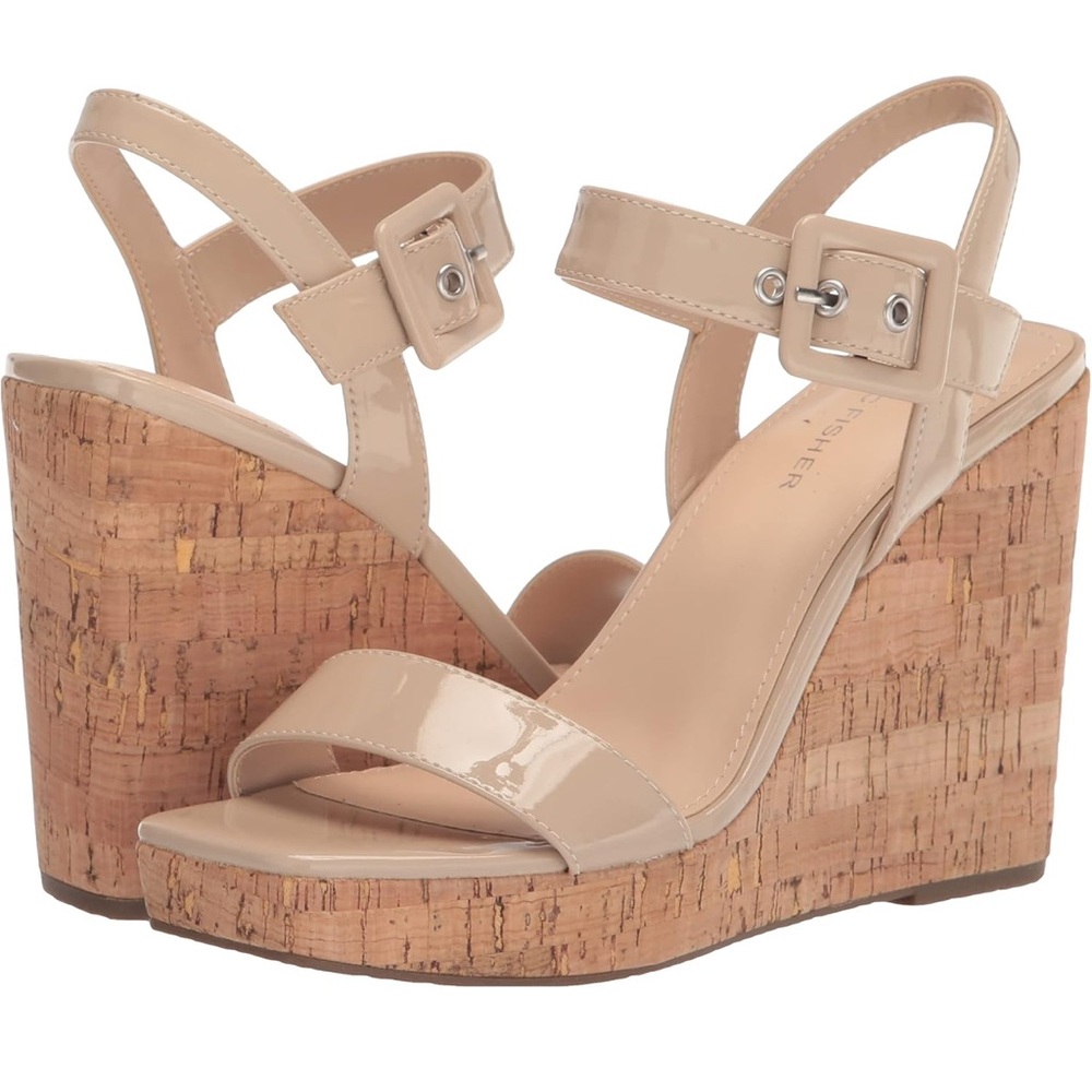 Marc Fisher Lukey Wedge Sandal
Woman's Size 6.5 M New